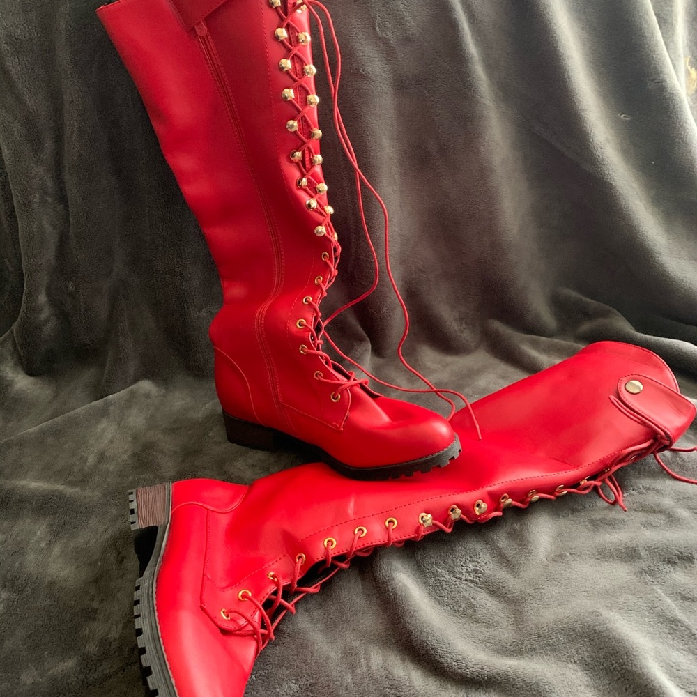 Knee high boots